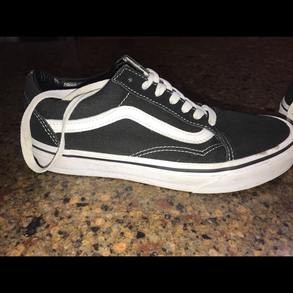 Black Low Top Vans